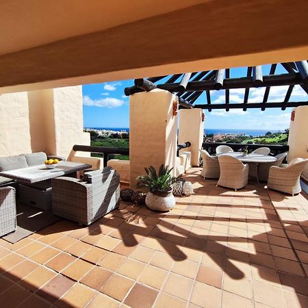 15 First Line Penthouse With Wonderful Seaview Near Duquesa Golf Manilva Andalucia Apartment Exterior photo